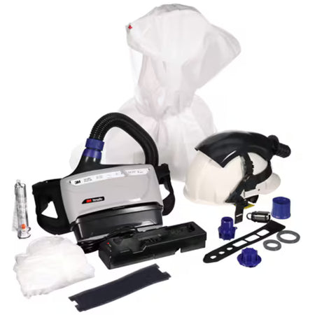 3M™ Versaflo™ Industriële helm met kap en motoraangedreven ademhalingssysteem, TR-600-IHK