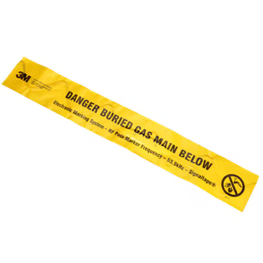 3M™ EMS-waarschuwingstape (Electronic Marking System) 7905-XT, geel, 152 mm, gas, 152 m, 1 doos/verpakking