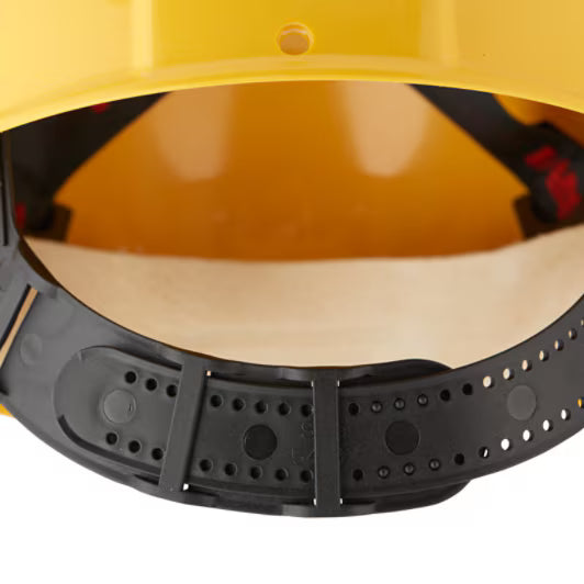 3M™ Veiligheidshelm, Uvicator, pinlock, ventilatie, leren zweetband, geel, G3000DUV-GU