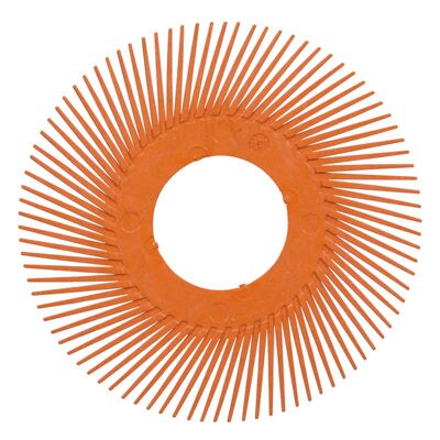 Scotch-Brite™ radiale precisieborstel, PN-RB, 80+, 152,4 mm (6 inch), type A, zonder adapter