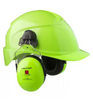 3M™ PELTOR™ Optime™ III Gehoorkappen, Hi-Viz, helmbevestiging, H540P3E-475-GB
