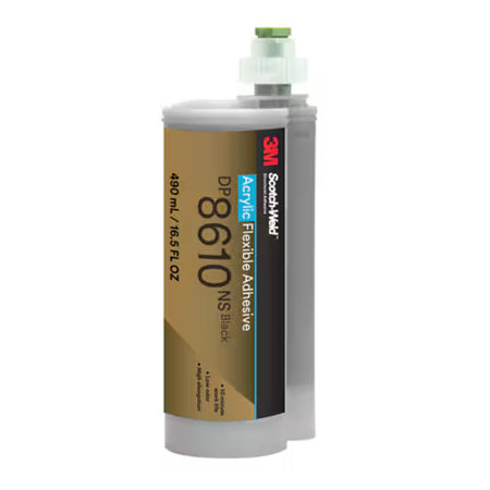 3M™ Scotch-Weld™ Flexibele acrylaatlijm DP8610NS, Zwart, 490 ml Duo-Pak