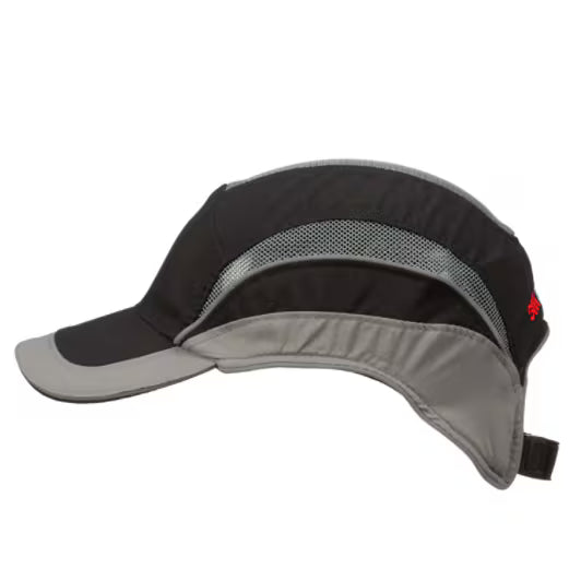 3M™ First Base™ 3 Stootpet 2031217, Elite, zwart/grijs, standaardklep, 70 mm, aangepast