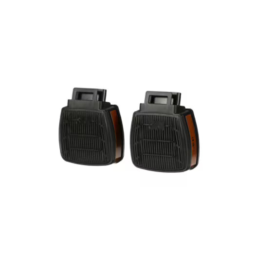3M™ Secure Click™ gas-, damp- en deeltjesfilter, A1, met dubbele luchtstroom, D8051