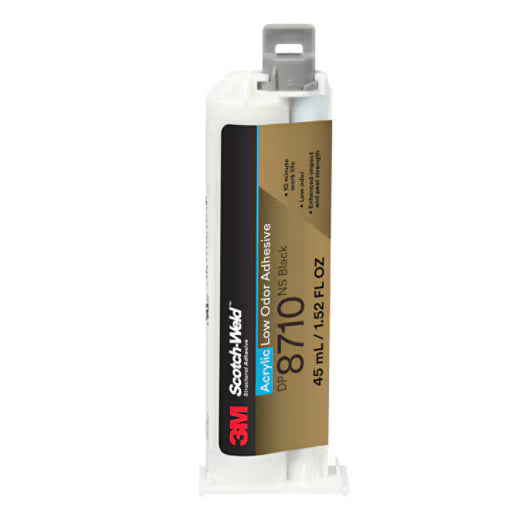 3M™ Scotch-Weld™ Geurarme Acrylaatlijm DP8710NS, Zwart, 45 ml Duo-Pak