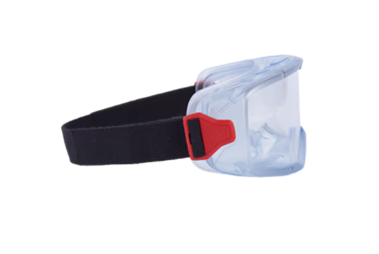 3M™ GoggleGear™ Ruimzichtbril 3000-serie, PVC-montuur, heldere AF-lens, stoffen band, GG3001-AF EU