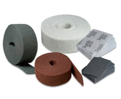 Scotch-Brite™ Wear resistant Scchurrol WR-RL, 100 mm x 10 m, S SFN
