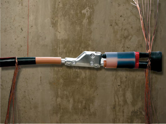 3M™ 92-FS 613-3E QS2000E Overgangsmof, Riem/Plastickabel, 12/20 kV, 3x 35 - 150 / 3x 1x 150 mm², Schroefconnector