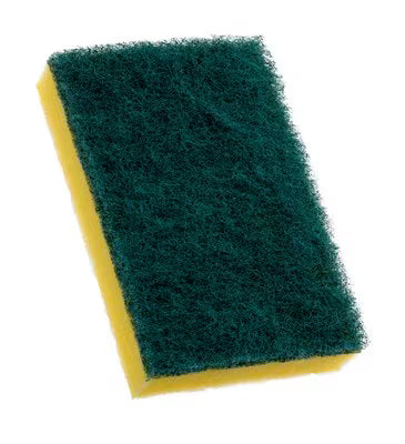 Scotch-Brite™ Dairy Aqua Sponge Pad 630, Groen, 6 Rol/Doos