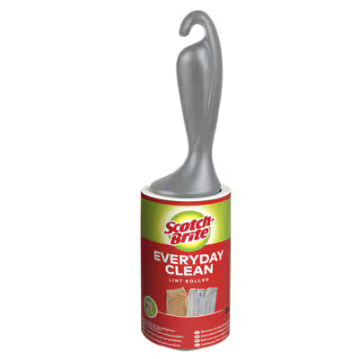 Scotch-Brite™ Everyday Clean pluizenkleefroller voor dagelijks gebruik met 56 vellen, 1/Verpakking