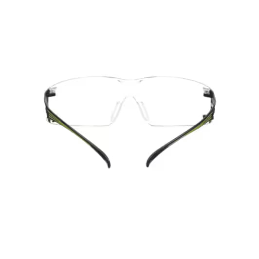 3M™ SecureFit™ 400 Veiligheidsleesbril, zwart/groen montuur, antikras/anticondens, heldere +2.5 lenzen, SF425AS/AF-EU, 20/doos