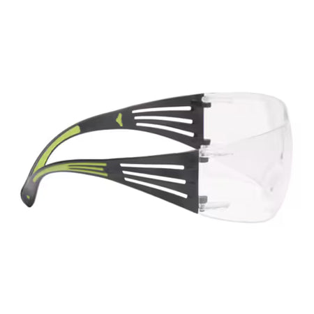 3M™ SecureFit™ 400 Veiligheidsbril, zwart/groen montuur, antikras/anticondens, heldere lenzen, SF401AS/AF-EU