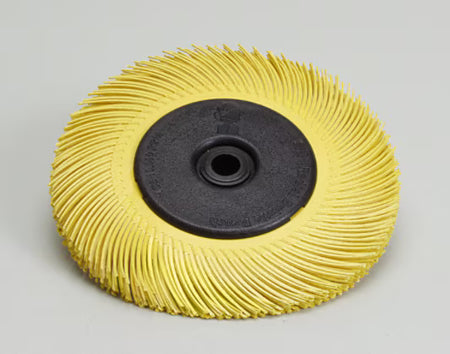 Scotch-Brite™ Radial Bristle Brush BB-ZB met adapter, Type A, 152 mm x 12,7 mm x 25,4 mm, P80
