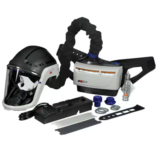 3M™ Versaflo™ Motoraangedreven ademhalingssysteem voor de zware industrie gebruiksklare kit, TR-600E HIK