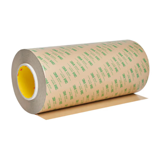 3M™ Transfer Tape 468MP, Transparant, 1220 mm x 55 m, 0.13 mm