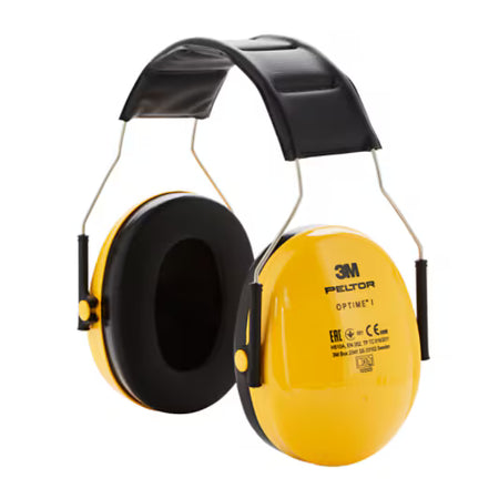 3M™ PELTOR™ Optime™ I Gehoorkap H510A, SNR-waarde 27 dB, geel