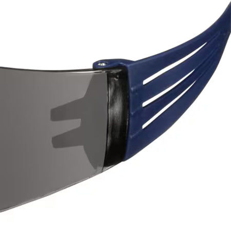3M™ SecureFit™ 100 Veiligheidsbril, blauw montuur, antikras/anticondens, grijze lenzen, SF102AF-BLU-EU, 20/doos