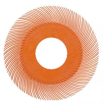 Scotch-Brite™ radiale precisieborstel, PN-RB, 80+, 152,4 mm (6 inch), type C, zonder adapter