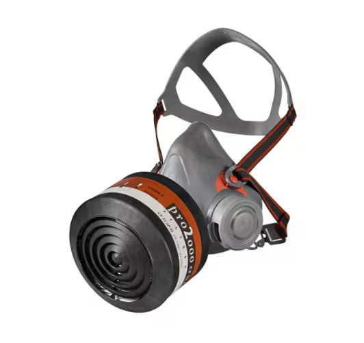 3M™ Herbruikbaar halfgelaatsmasker HF-3024 en A2P3 Combinatiefilterset, medium, 10 stuks/doos