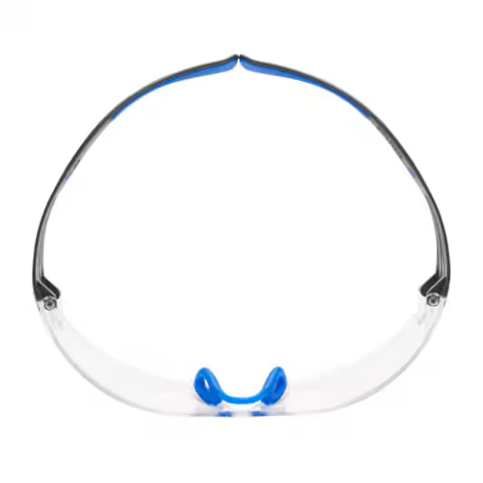 3M™ SecureFit™ 400 Veiligheidsbril, blauw/grijs montuur, Scotchgard™ condenswerende en krasbestendige coating (K&N), heldere lenzen, SF401SGAF-BLU-EU
