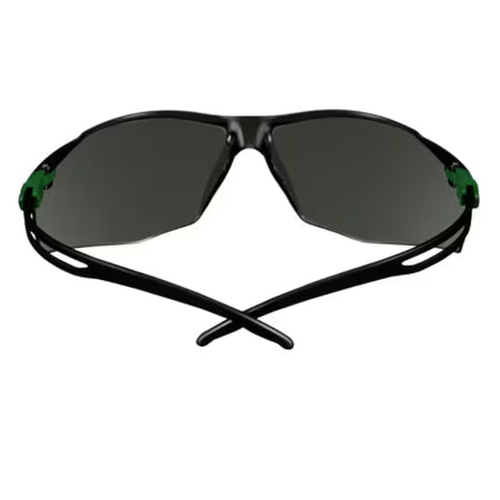3M™ SecureFit™ 500 Veiligheidsbril, groen/zwart montuur, antikras+ (K), IR 3.0 grijze lenzen, SF530ASP-GRN-EU, 20/doos