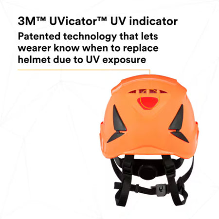 3M™ SecureFit™ X5000 Veiligheidshelm, geventileerd, 1000 V, CE, oranje, X5007VE-CE