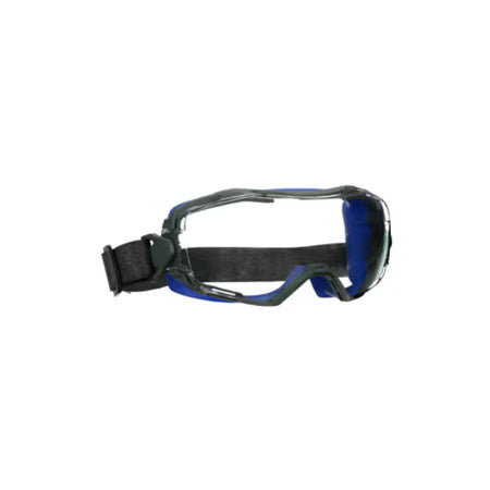 3M™ GoggleGear™ 6000 Ruimzichtbril, blauwe afdichtingsrand, neopreenband, Scotchgard™ condenswerende en krasbestendige coating (K&N), heldere lens, GG6001NSGAF-BLU-EU, 10/doos