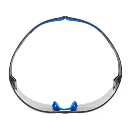 3M™ SecureFit™ 400 Veiligheidsbril, blauw/grijs montuur, Scotchgard™ condenswerende en krasbestendige coating (K&N), grijze lenzen voor binnen en buiten, SF407SGAF-BLU-EU
