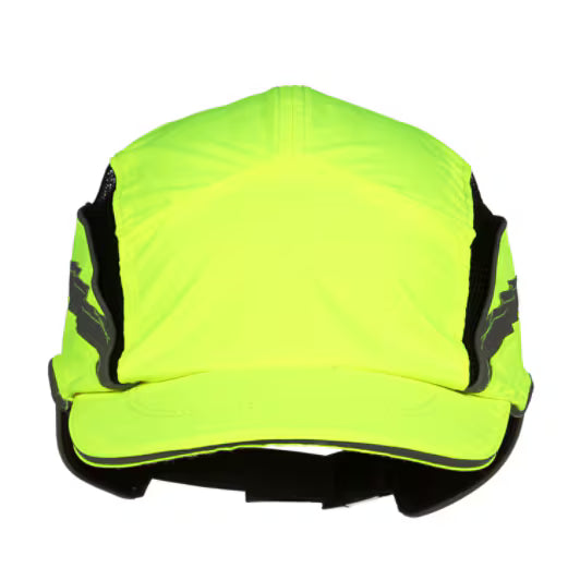 3M™ First Base™ 3 Stootpet 2021867, Classic, hi-viz, geel, standaardklep, 70 mm, aangepast