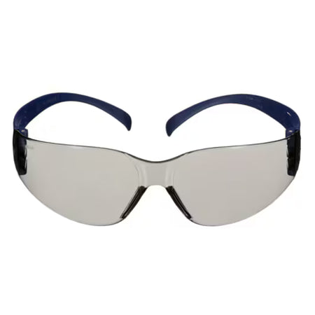 3M™ SecureFit™ 100 Veiligheidsbril, blauw montuur, antikras/anticondens, lichtgrijze lens voor binnen/buiten, SF107AF-BLU-EU, 20/doos