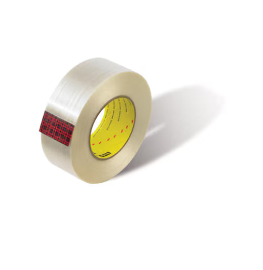 Scotch® Vezelversterkte Tape 890MSR, Transparant, 50 mm x 50 m, 0.17 mm