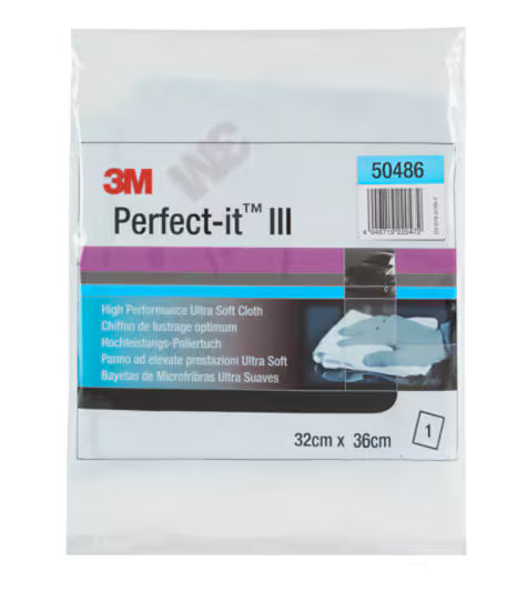 3M™ Perfect-It™ Ultrazachte poetsdoek, blauw, High Performance, 50486