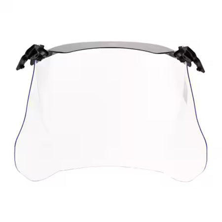 3M™ Gelaatsscherm, korte klep, polycarbonaat, helder, large, V4KK