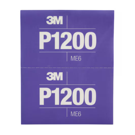 3M™ Flexibele Hookit™ Schuurvellen 270J, 140 mm x 171 mm, P1200, 34342