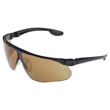 3M™ Maxim™ Ballistische veiligheidsbril, zwart/grijs montuur, DX, bronskleurige lens, 13297