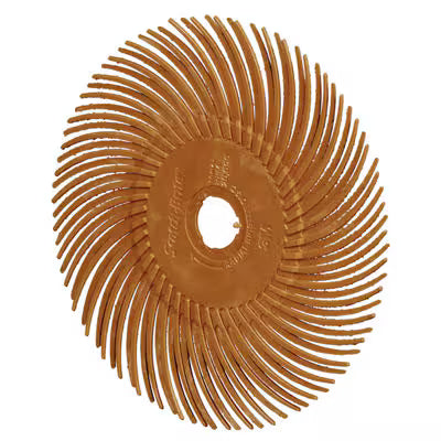 Scotch-Brite™ radiale precisieborstel, PN-RB, 80+, 76,2 mm x 9,525 mm (3 inch x 3/8 inch), type C,