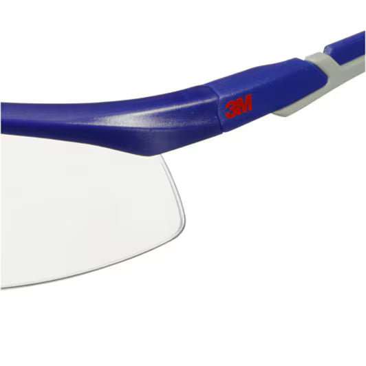3M™ Solus™ 2000 Veiligheidsbril, blauw/grijze veren, anticondens/antikras, leesbril +1.5, heldere lenzen, S2015AF-BLU, 20/doos