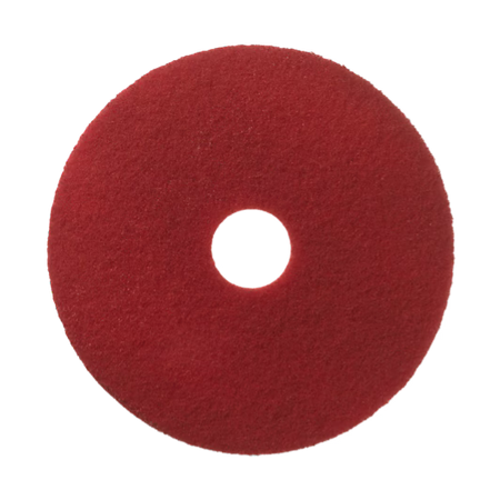Scotch-Brite™ Vloerpads, Rood, 203 mm, 10/Doos