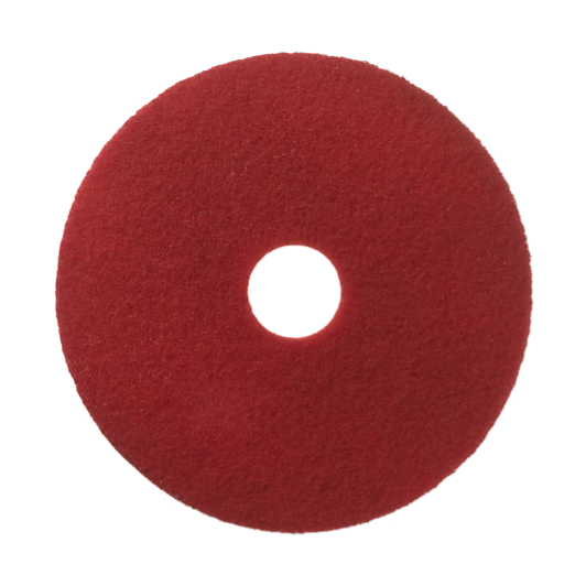 Scotch-Brite™ Vloerpads, Rood, 254 mm, 5/Doos