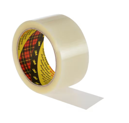 Scotch® Dozensluittape 371, Transparant, 48 mm x 66 m