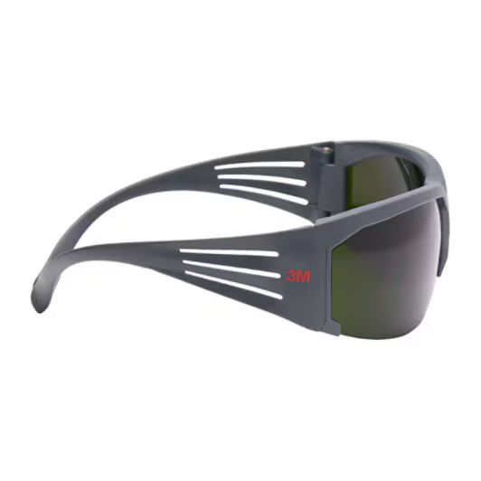 3M™ SecureFit™ 600 Veiligheidsbril, grijs montuur, krasbestendige, lastint 5.0 lenzen, SF650AS-EU, 20/doos