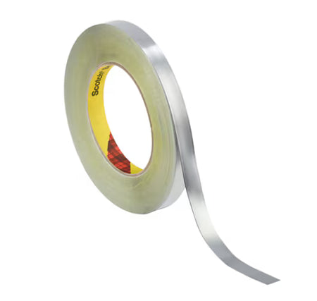 3M™ Lood Folie Tape 420, Zilver, 12.7 mm x 33 m, 0.17 mm
