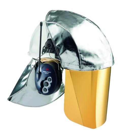 3M™ Spat en Hitte Hoge Temperatuur Nekbescherming, Aluminium, NC1-AL