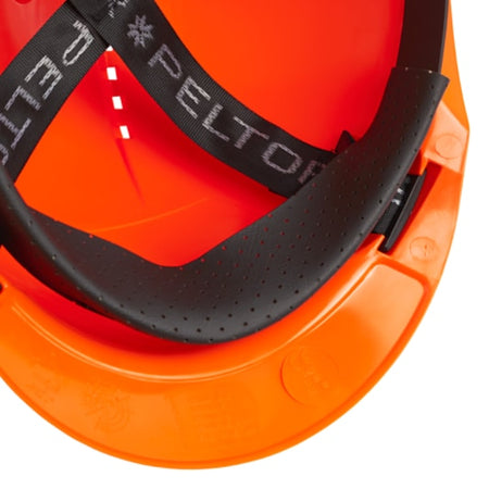 3M™ Veiligheidshelm, Uvicator, ratelverstelling, ventilatie, kunststof zweetband, oranje, G3000NUV-OR
