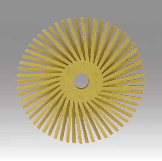 Scotch-Brite™ Radial Bristle Schijf RB-ZB, helder groen, 75 mm, 1 MIC