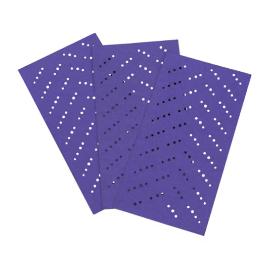 3M™ Cubitron™ II Hookit™ Schuurstrook 737U, 115 mm x 225 mm, Multihole, 320+, 51406