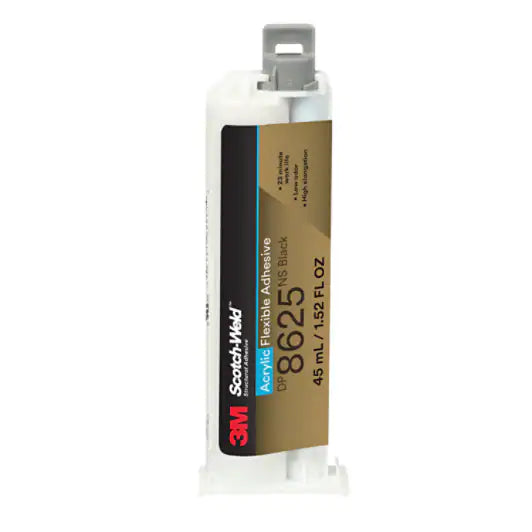 3M™ Scotch-Weld™ Flexibele acrylaatlijm DP8625NS, Zwart, 45 ml Duo-Pak