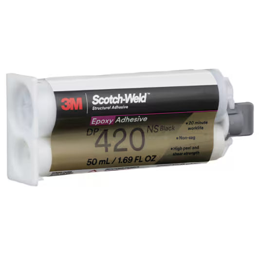 3M™ Scotch-Weld™ Epoxylijm DP420NS, Zwart, 50 ml Duo-Pak