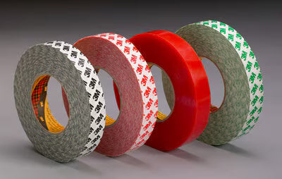 3M™ Krachtige Dubbelzijdige Tape 9084, Crème, 12 mm x 50 m, 0.1 mm