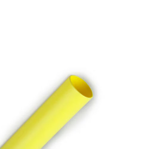 3M™ GTI 3000 Dunwandige Warmtekrimpkousbuis, Geel, 39/13 mm, 1 m